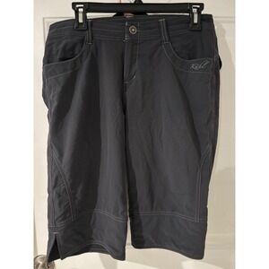 Kuhl‎ Gray Hiking Shorts Womens Outdoor Casual Walking Activewear Sz 10
